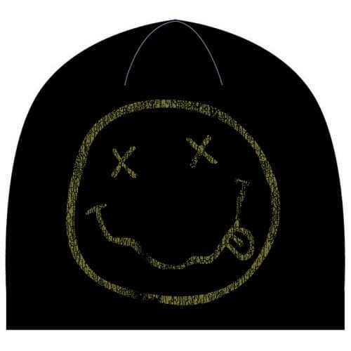 Nirvana Unisex Beanie Hat: Smiley