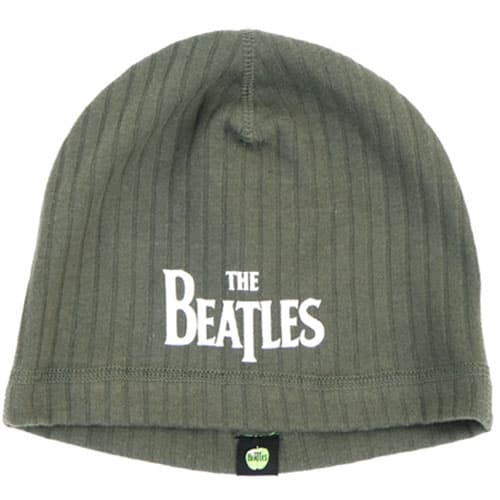 The Beatles Unisex Beanie Hat: Drop T Logo