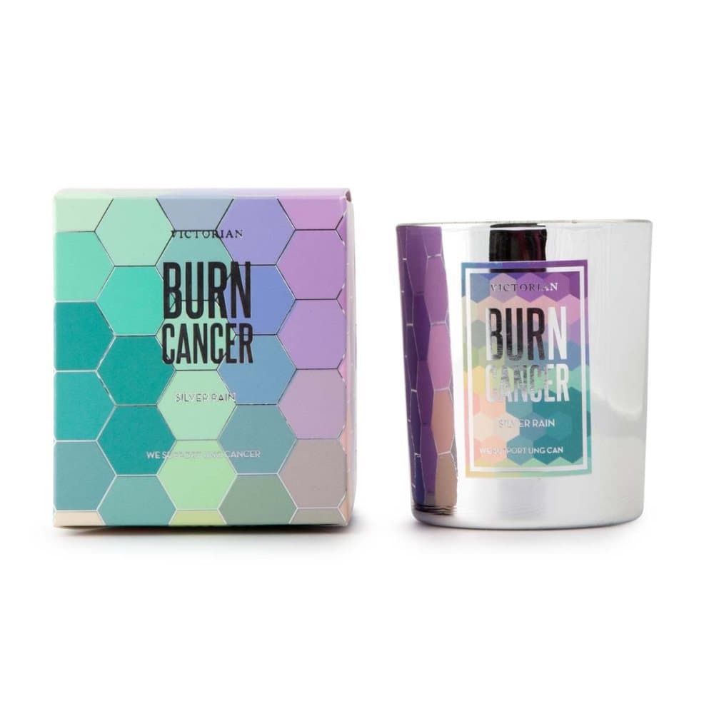 VICTORIAN BURN CANCER SILVER RAIN