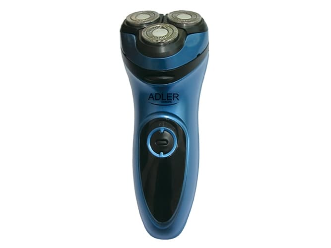 Adler AD 2910, Roterande rakhuvud, Blå, Batteri, 8 h, 230 V, 210 g
