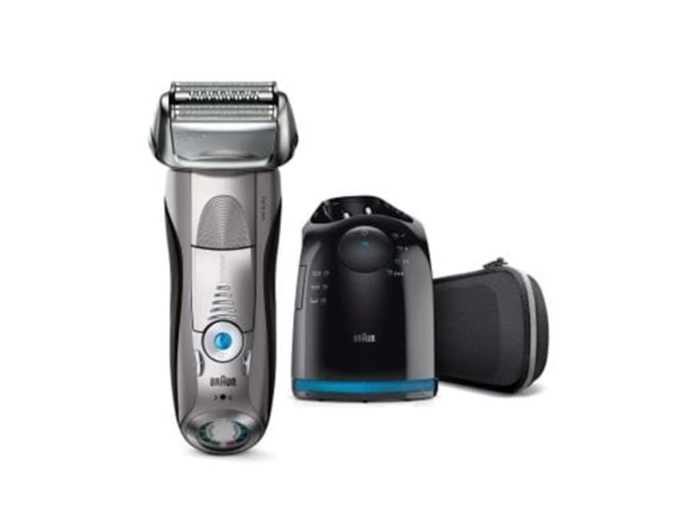 Braun Series 7 7899cc + CCR2, Folie shaver, Sølv, Incl. rensestation