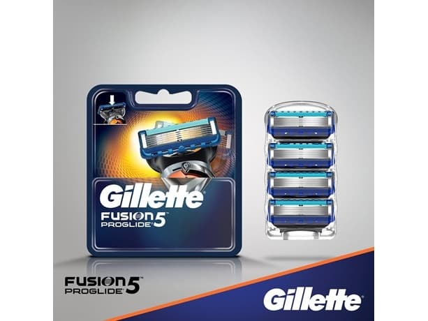Gillette Fusion5 Proglide Rasierklingen, Multifärg