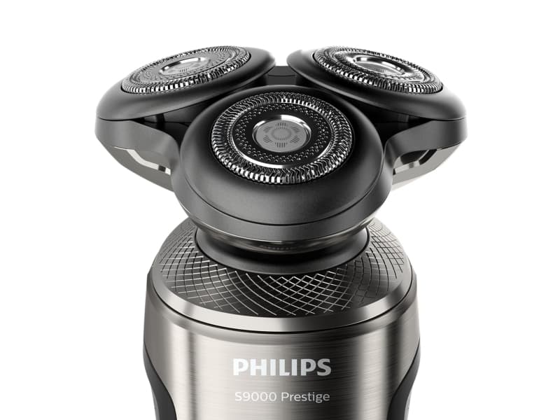 Philips SHAVER Series 9000 Skjærehoder med Nanotech-presisjonsknivblader, Barberingshode, 3 hoder, Svart, 24 måned(er), SP9800