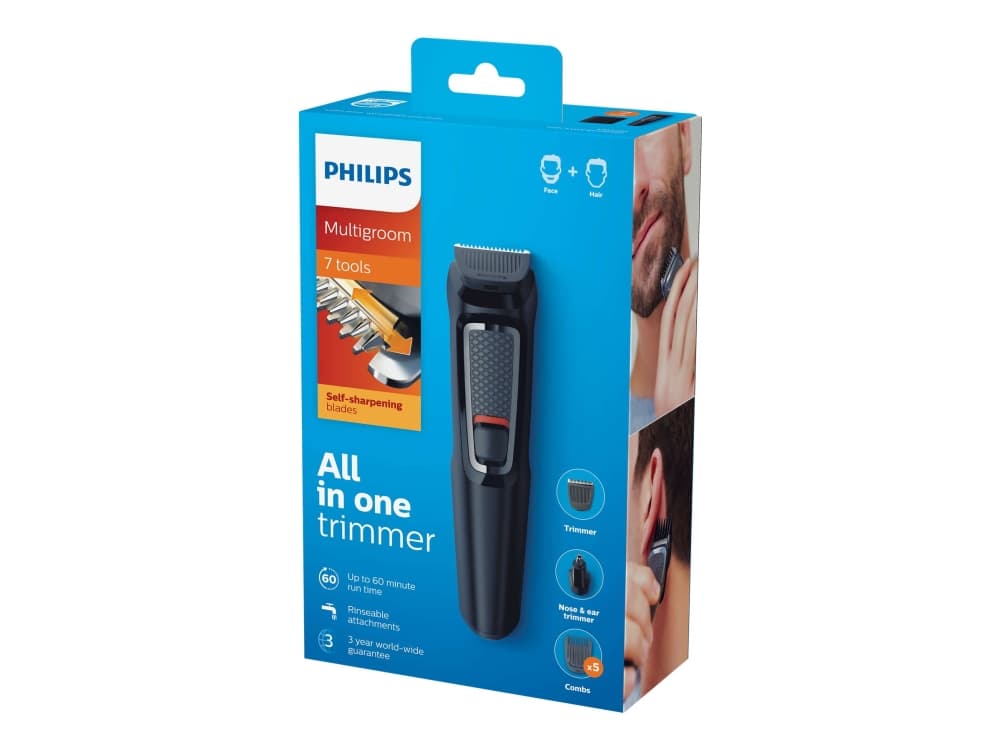 Philips Multigroom Series 3000 MG3720 - Trimmer - sladdlös