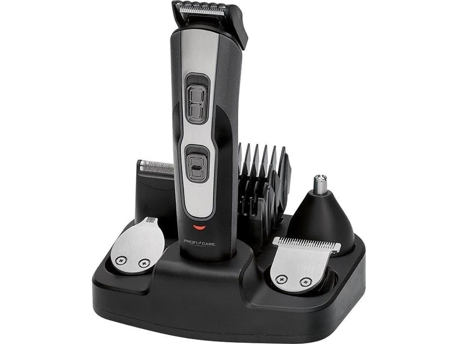 ProfiCare PC-BHT 3014, Antracit, Svart, Skägg, Öra, Näsa, Rostfritt stål, 150 min, Inbyggt batteri, Batteri