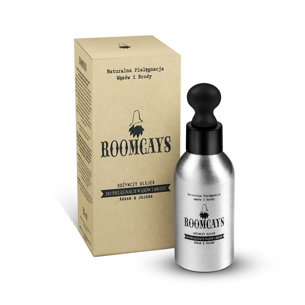 ROOMCAYS Ravitseva ja kuljettava öljy parta ja viikset 50 ml
