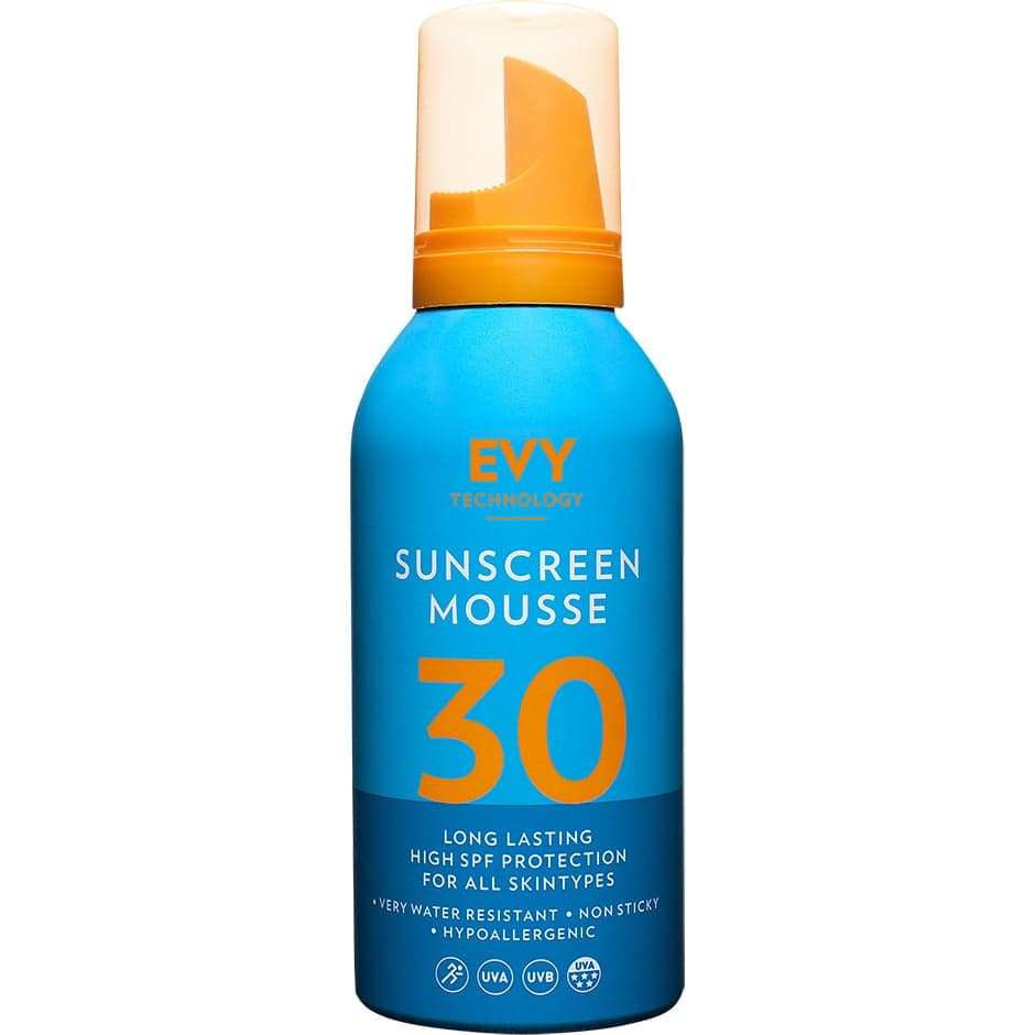 EVY Technology, Sunscreen Mousse SPF30, 150 ml