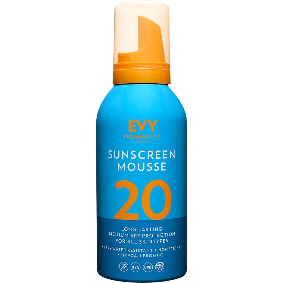 EVY Technology, Sunscreen Mousse SPF20, 150 ml