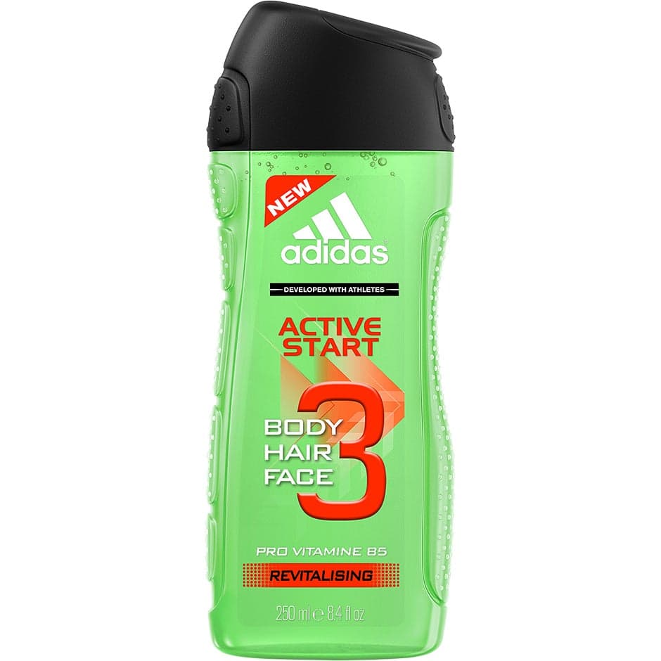 Adidas, 3 in 1 Active Start, 250 ml