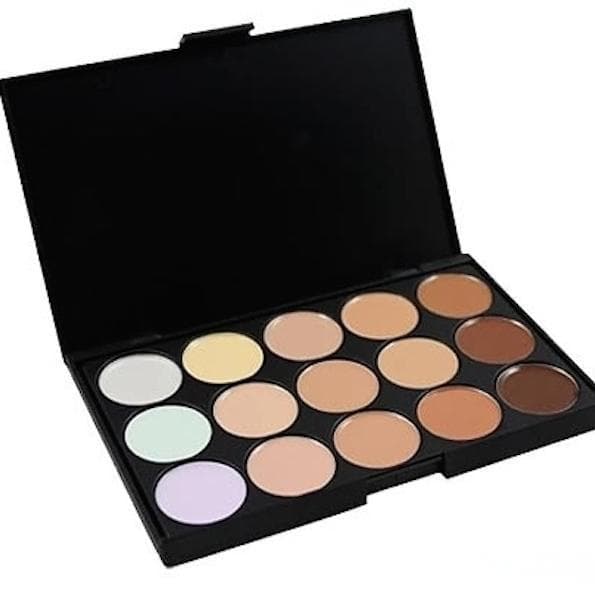 Concealer Professionell Palett 15 färger - Make Up Sweden