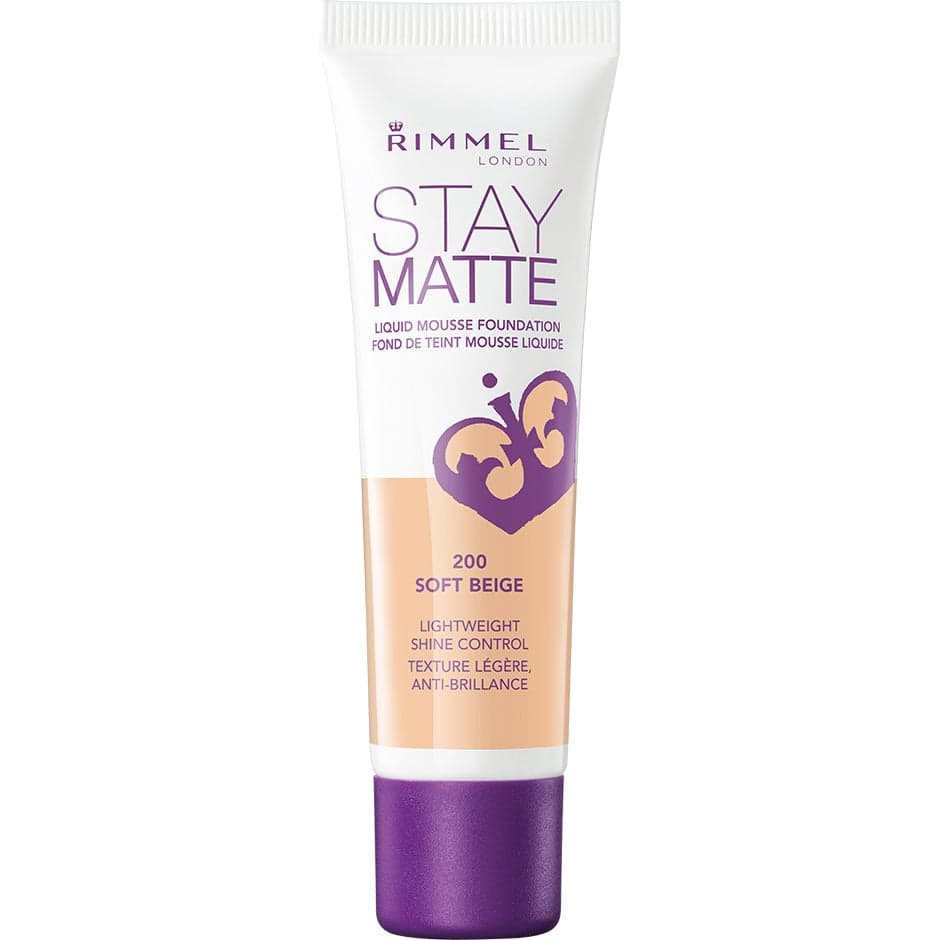 Rimmel London, Stay Matte Liquid Mousse Foundation, 30 ml