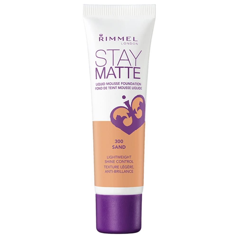 Rimmel Stay Matte Foundation 300 Sand 30ml