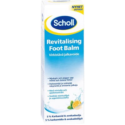 Scholl, Revitalising Foot Balm, 75 ml