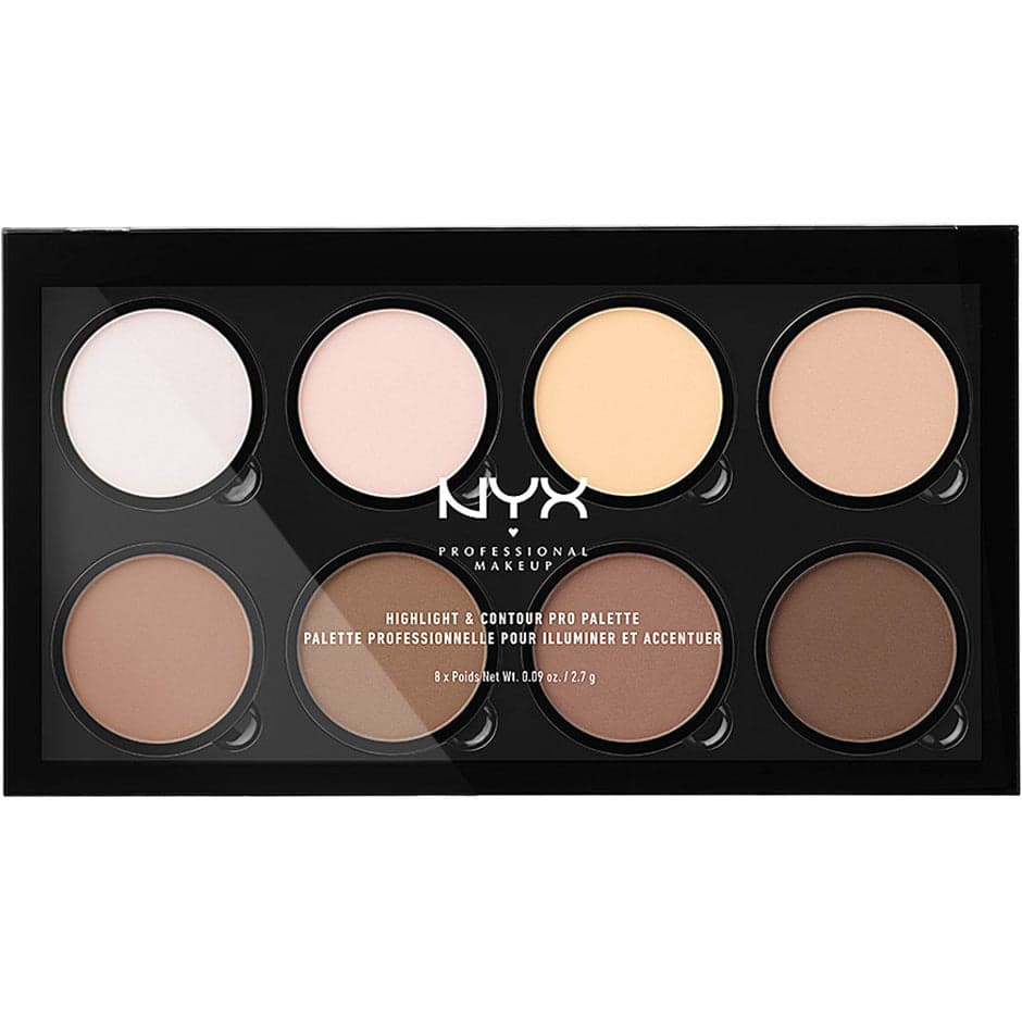 NYX Professional Makeup, Highlight & Contour Pro Palett,