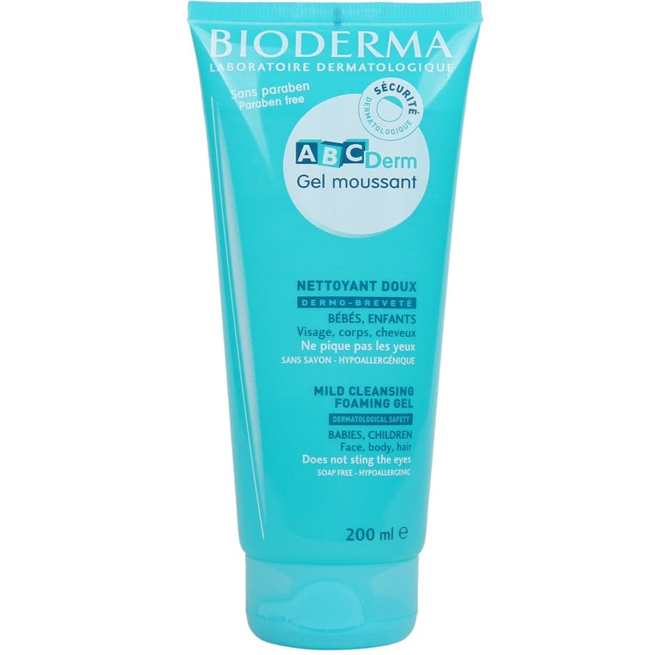 Bioderma, ABCDerm Gel Moussant, 200 ml
