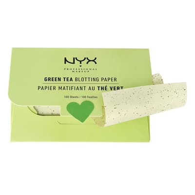 NYX PROF. MAKEUP Green Tea Blotting Paper