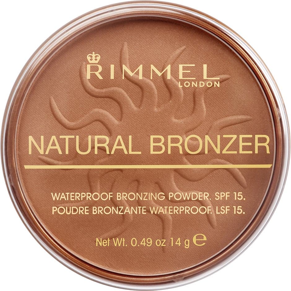 Rimmel London, Natural Bronzer Waterproof SPF15, 14 g