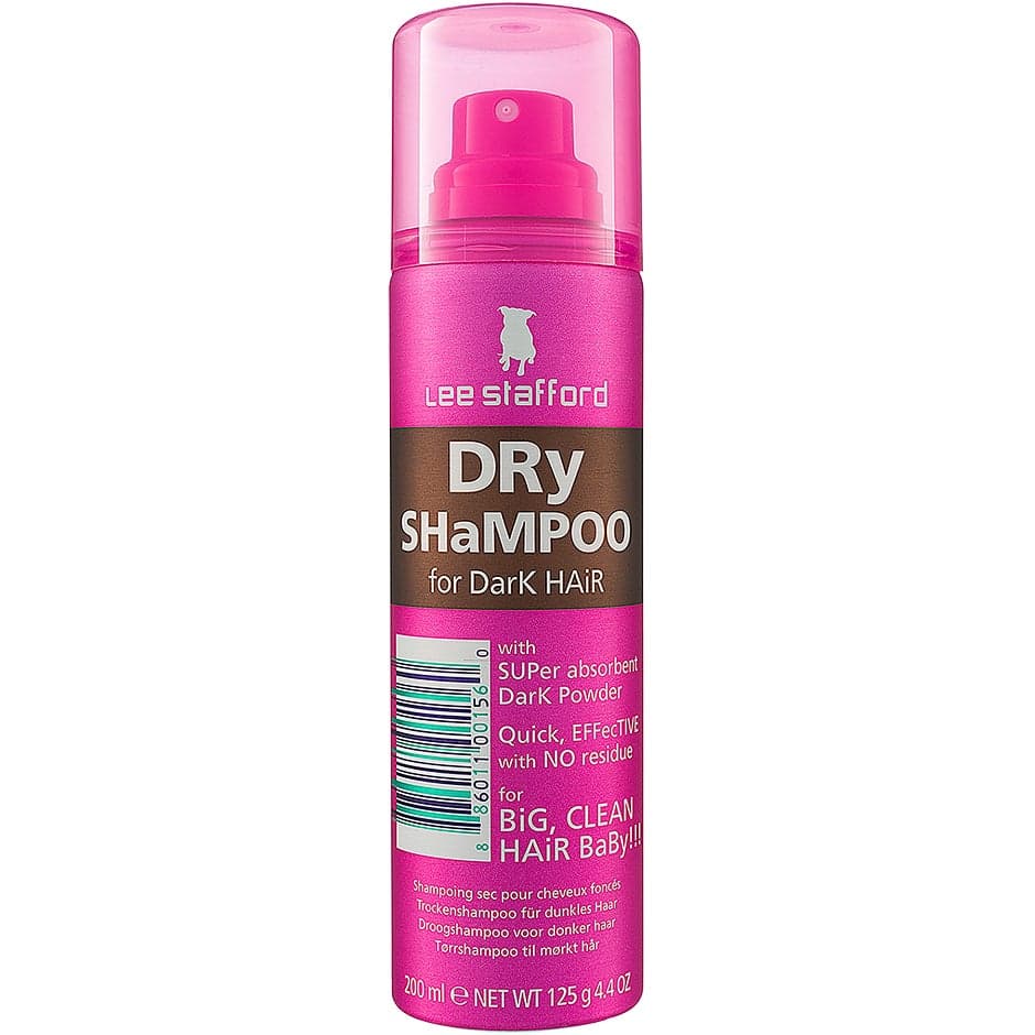Lee Stafford, Dry Shampoo Dark, 200 ml