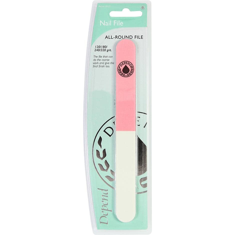 Depend, Nail File,
