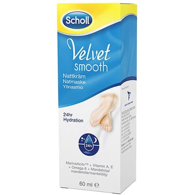 Scholl, Velvet Smooth, 60 ml