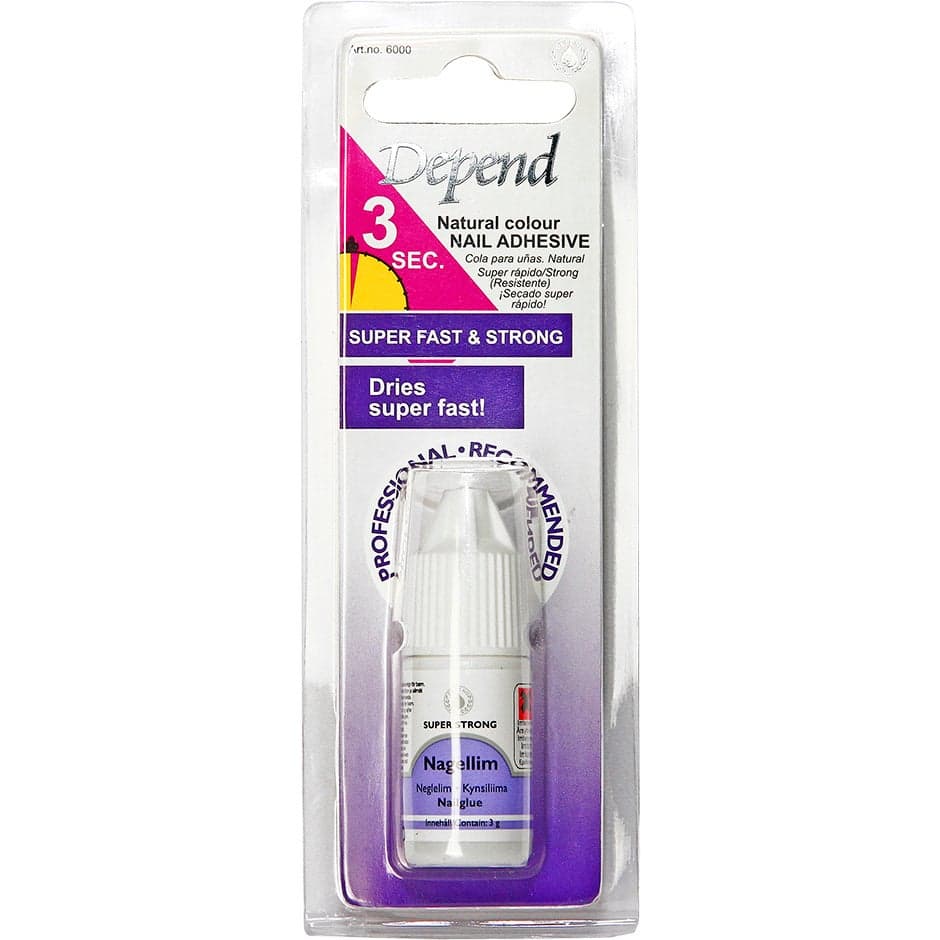 Depend, Nail Glue, 3 g