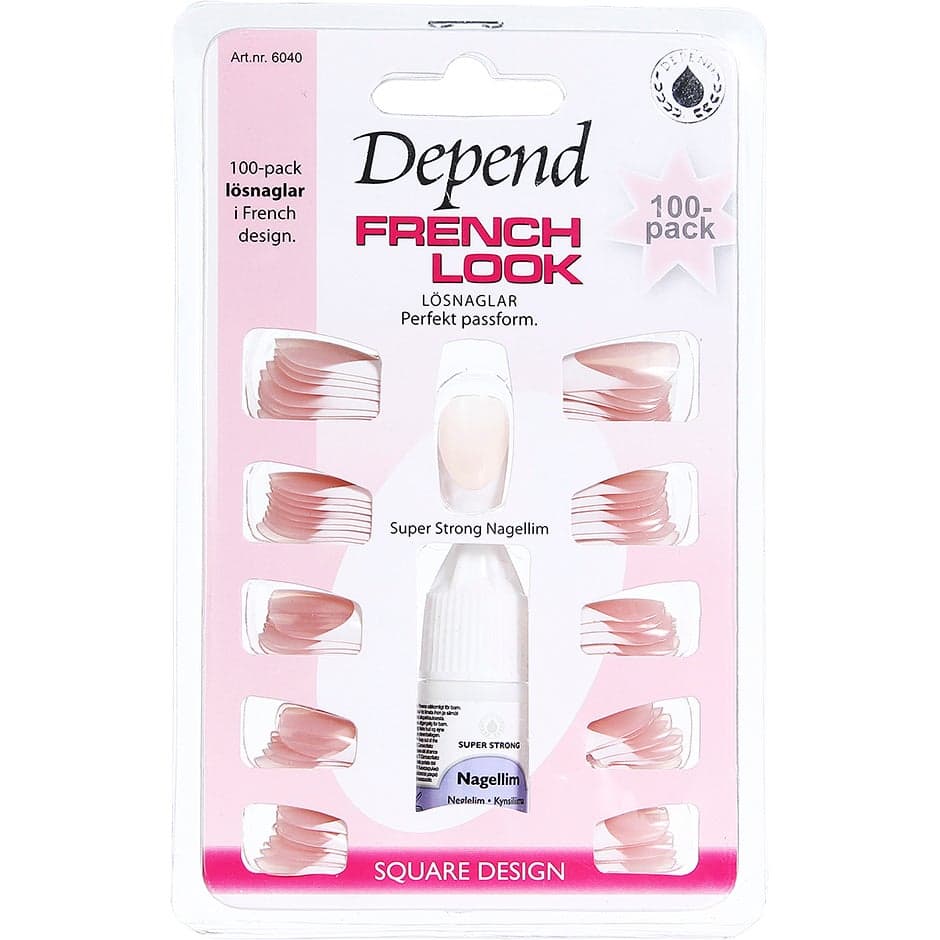 Depend, French Look Artificial Nails,