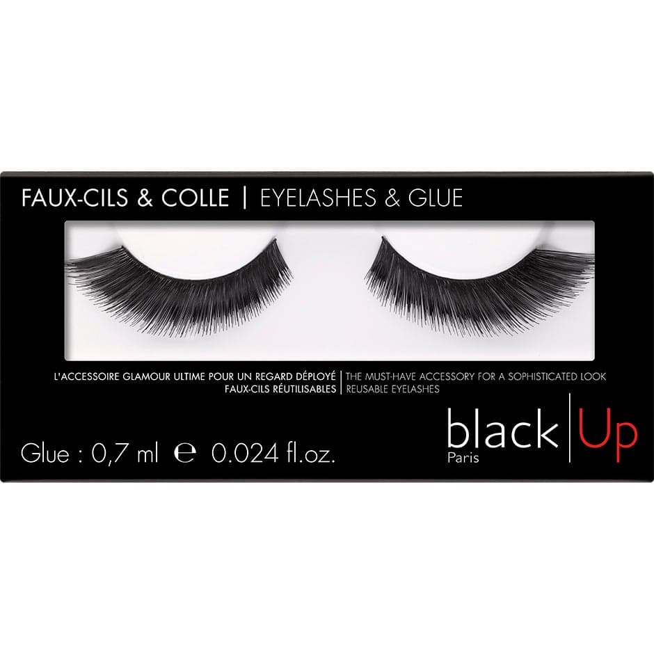 blackUp, False Eyelashes,