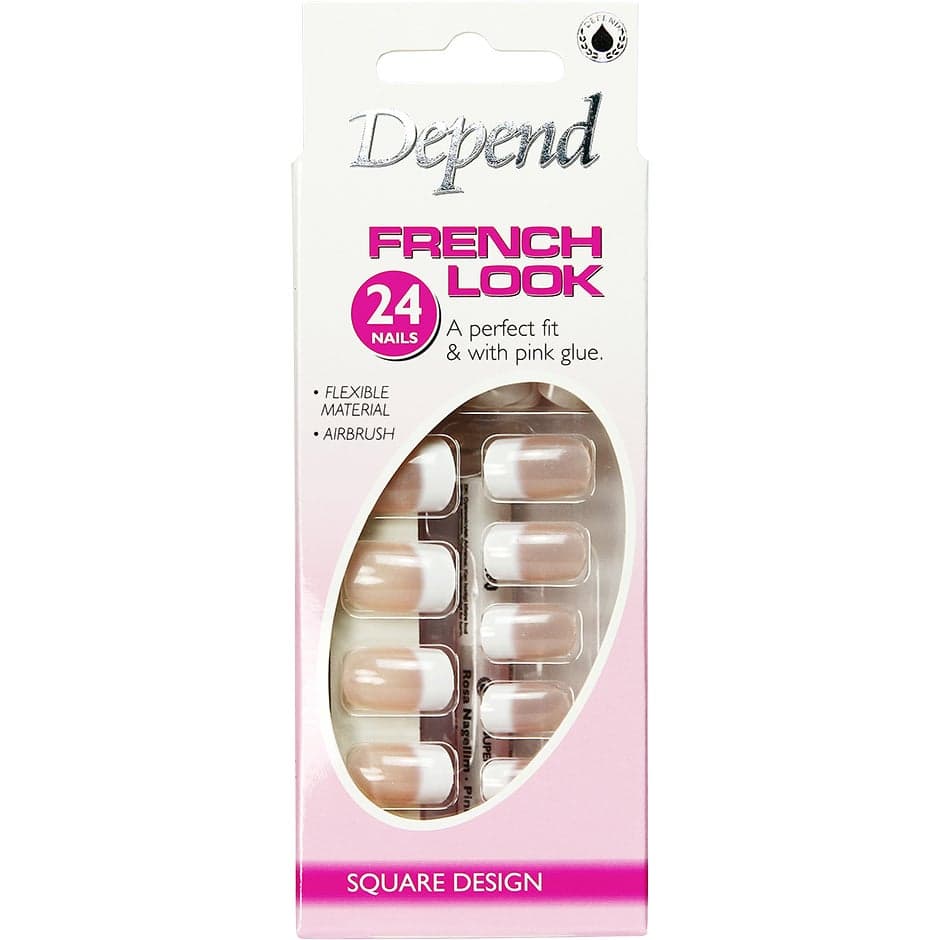 Depend, French Look 3 Artificial Nails,