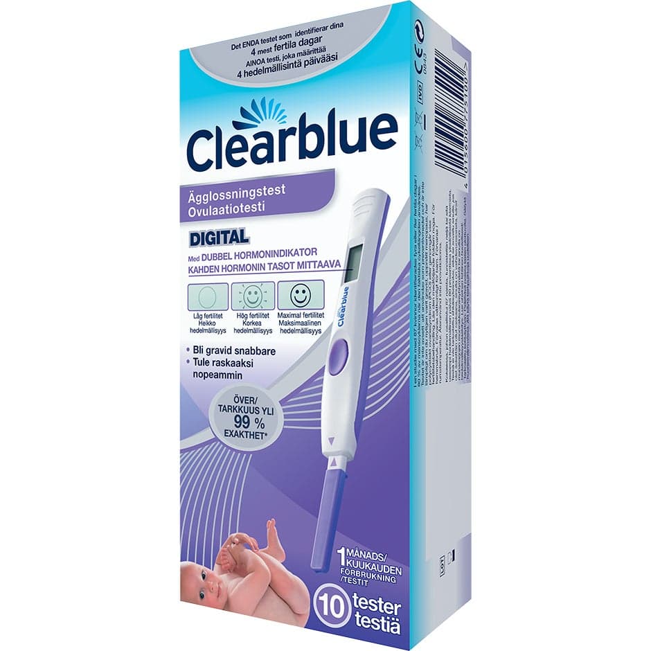 Clearblue, Digital Advanced Ovulation Dual Hormone Test,
