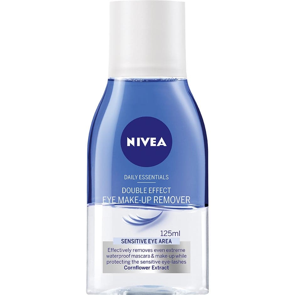 Nivea, Double Effect Eye Make Up Remover, 125 ml