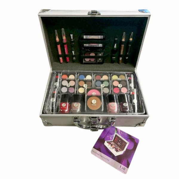 2K Silver Beauty Train Case TWO