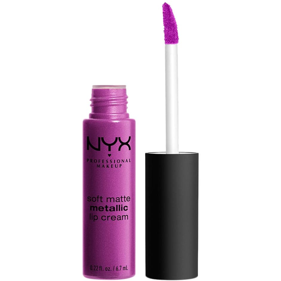NYX Professional Makeup, Soft Matte Metallic Lip Cream, 6.7 ml