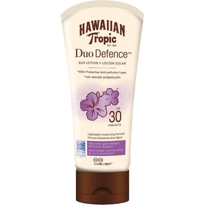 Hawaiian Tropic, DuoDefence Sun Lotion, 180 ml