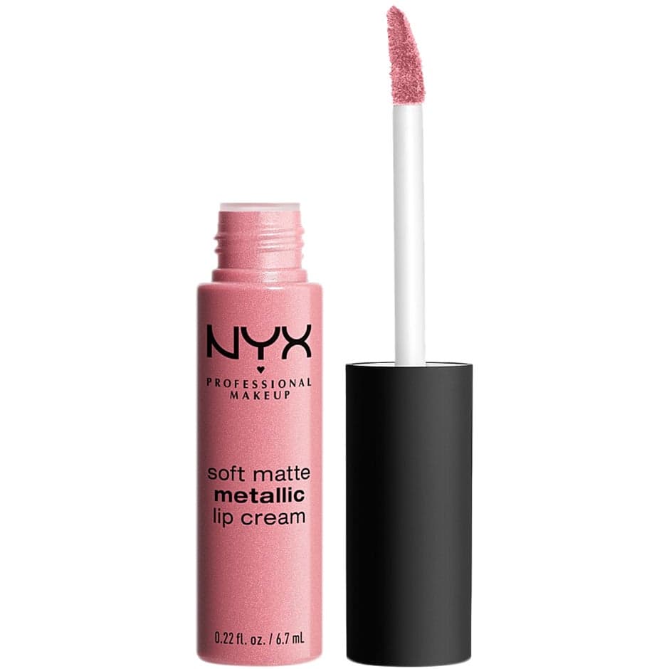 NYX Professional Makeup, Soft Matte Metallic Lip Cream, 6.7 ml