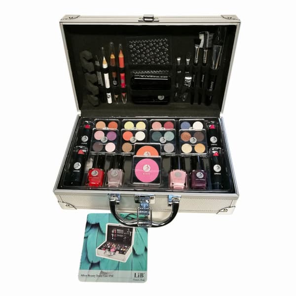 2K Silver Beauty Train Case ONE