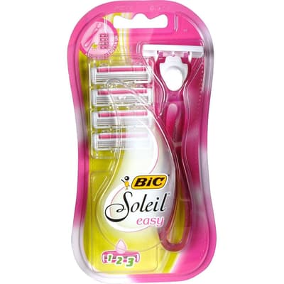 BIC Soleil Easy Rakhyvel + 4 Rakblad