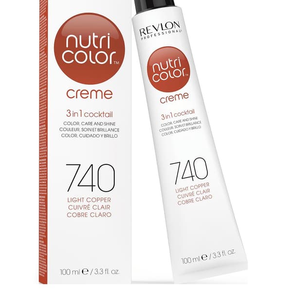 Revlon Nutri Color Creme 740 Light Copper 100ml