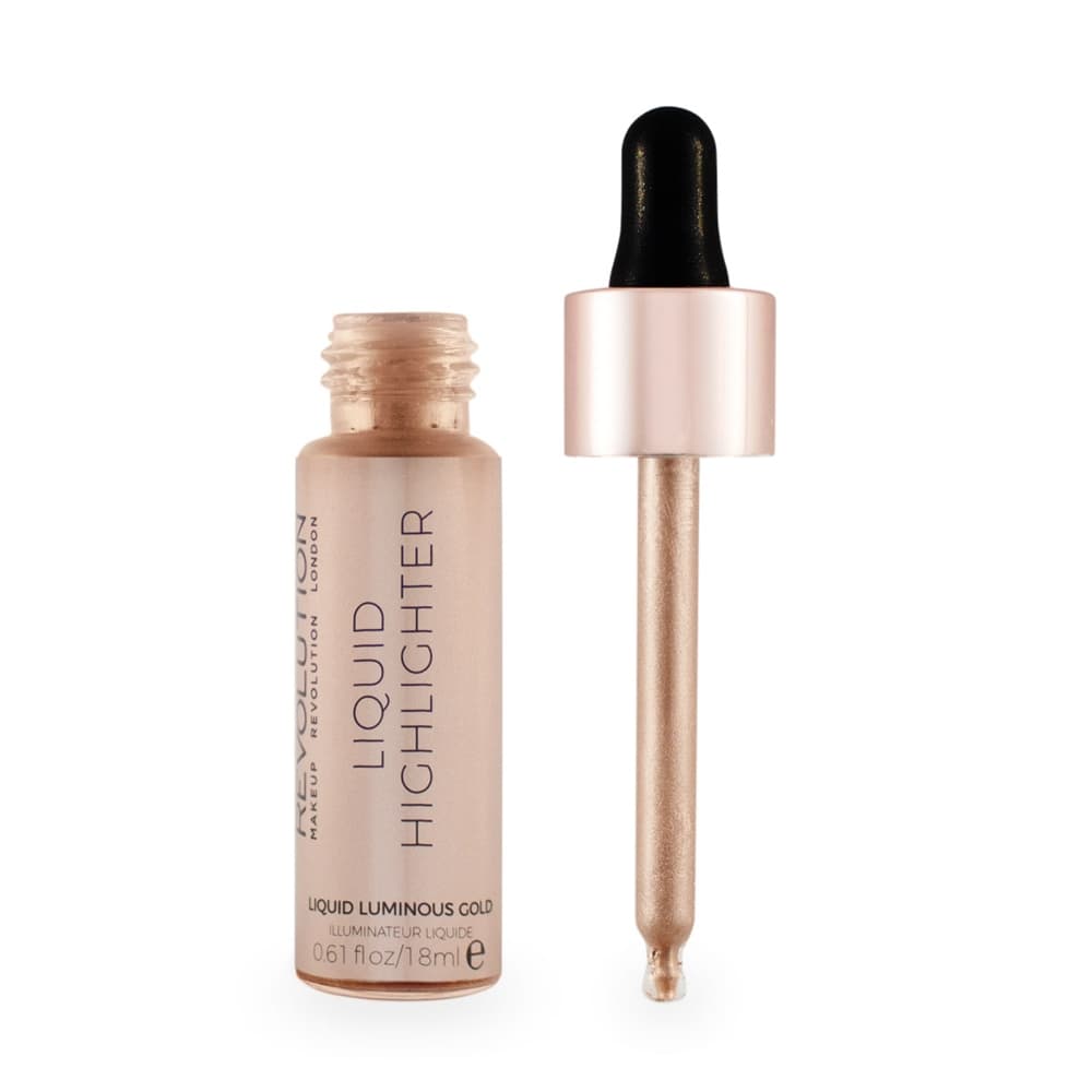 Makeup Revolution Liquid Highlighter Liquid Luminous Gold