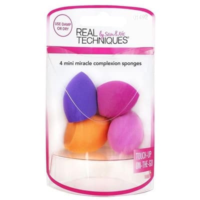 Real Techniques 4 Mini Miracle Complexion Sponges