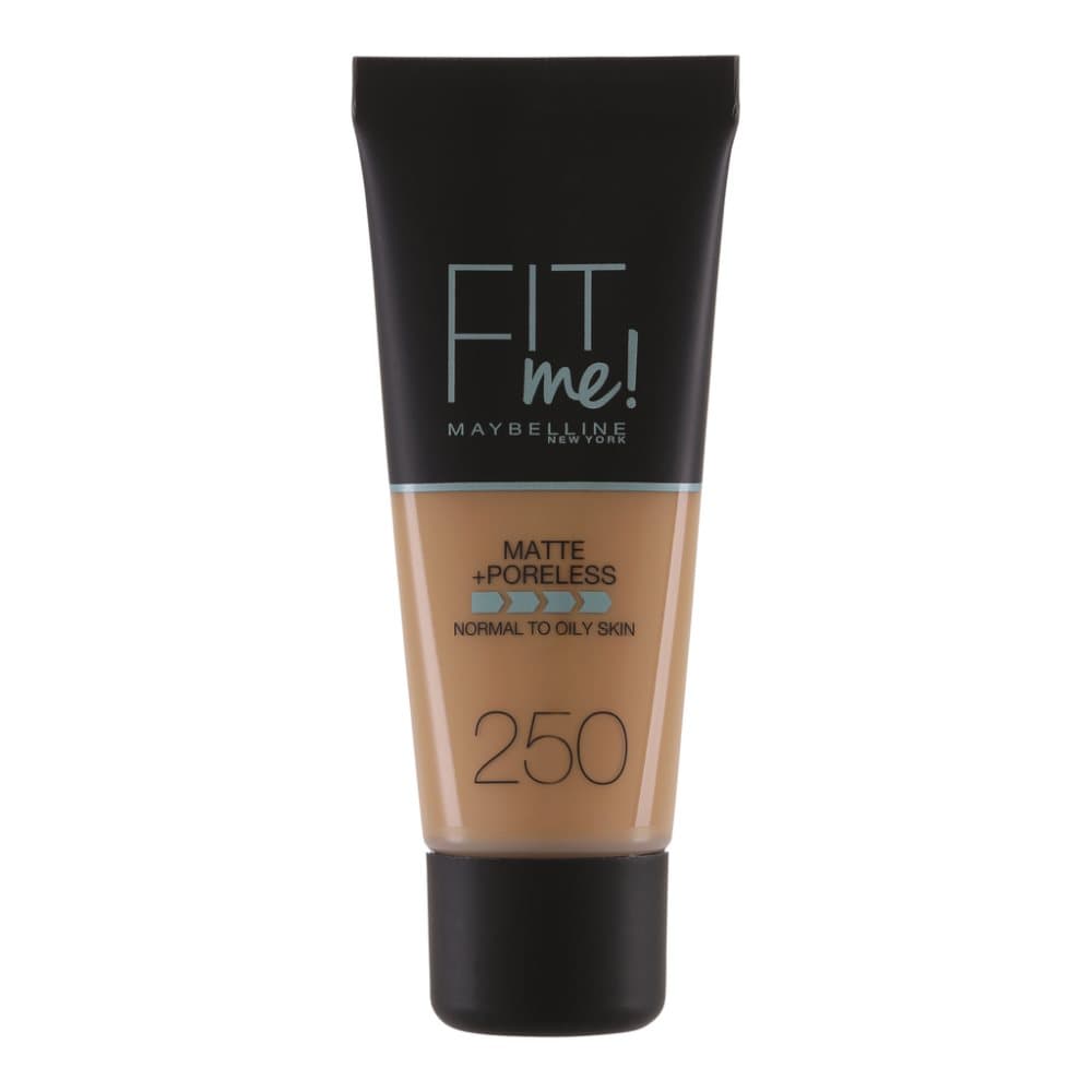 Maybelline Fit Me Matte + Poreless Foundation - 250 Sun Beige