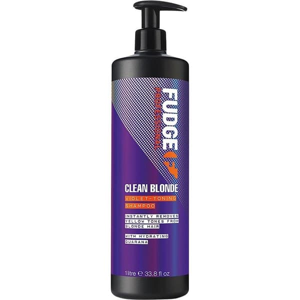 Fudge Clean Blonde Violet Toning Shampoo 1000ml