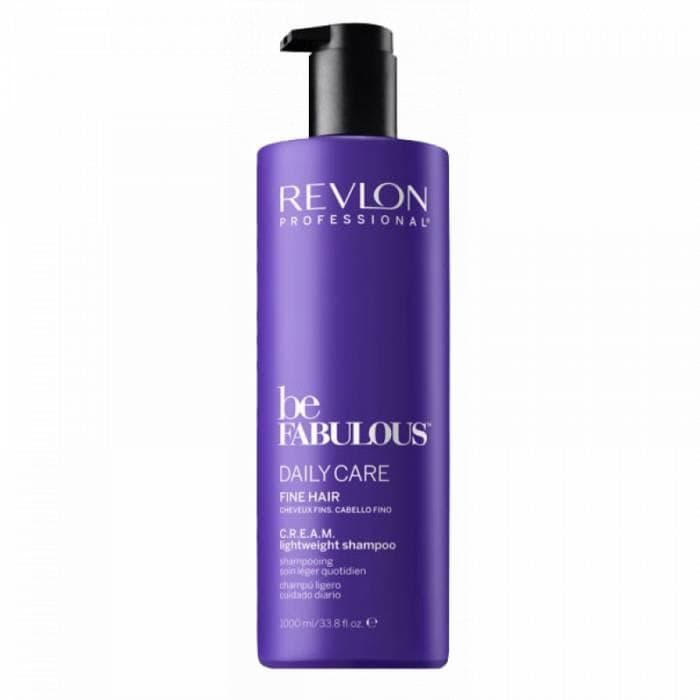 Revlon Be Fabulous Daily Care Fine Hair Cream Shampoo 1000ml