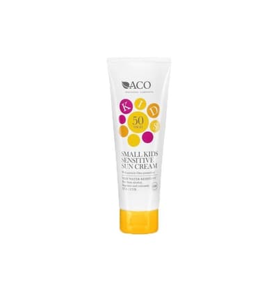 ACO Kids Small Sensitive Sun Cream Spf 50 125ml