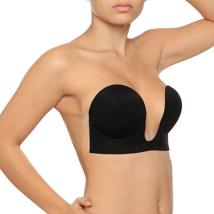 Bye Bra U-Style Självhäftande Bra Black Strl C