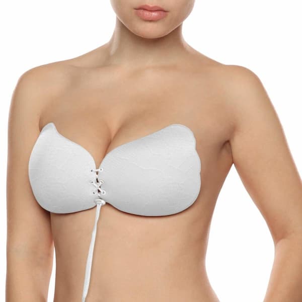 Bye Bra Lace Bra White Strl A