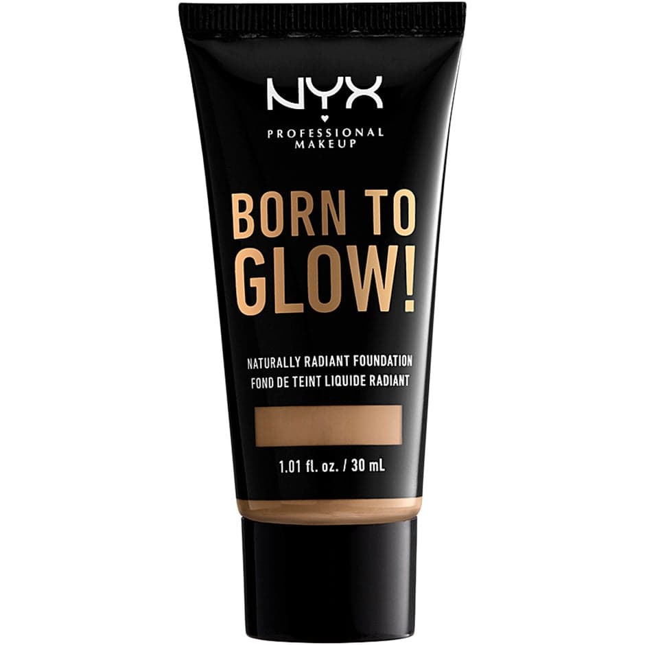 NYX Professional Makeup, Born To Glow Naturally Radiant Foundation,