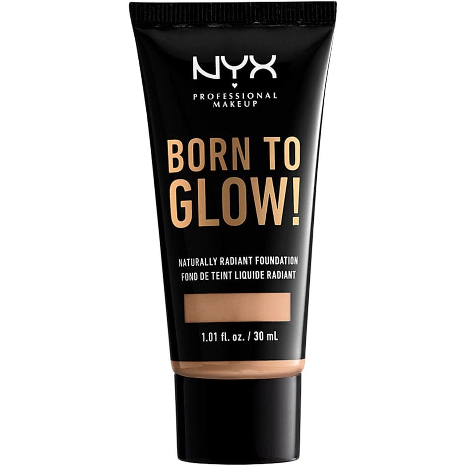 NYX Professional Makeup, Born To Glow Naturally Radiant Foundation,