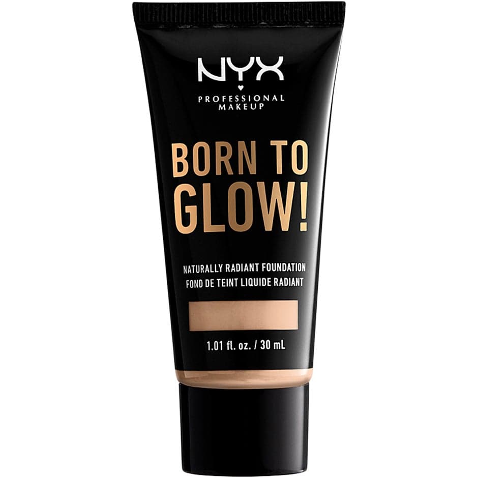 NYX Professional Makeup, Born To Glow Naturally Radiant Foundation,