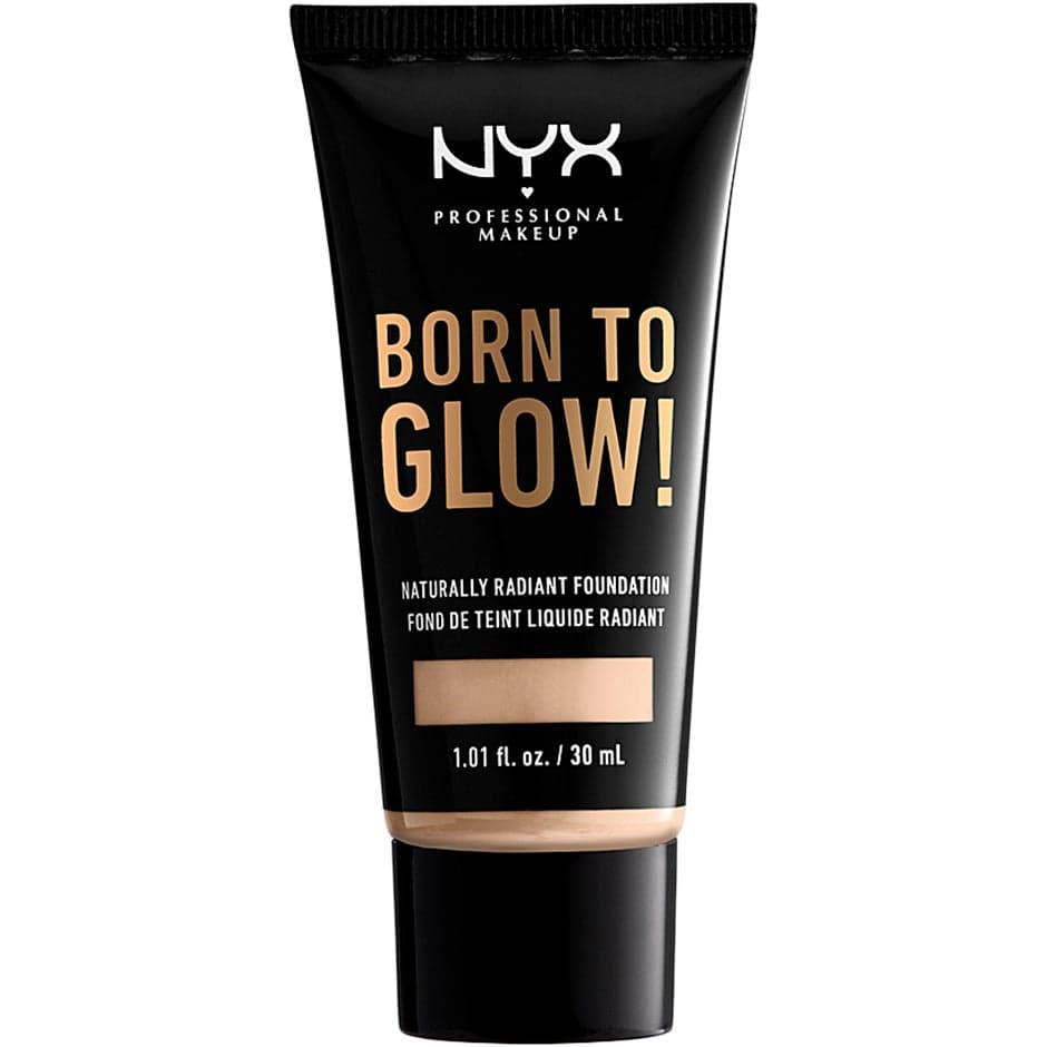 NYX Professional Makeup, Born To Glow Naturally Radiant Foundation,