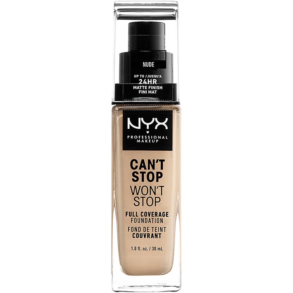 NYX Professional Makeup, Can't Stop Won't Stop Foundation,